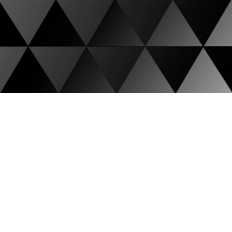  decor triangle black Декор black and white ibero